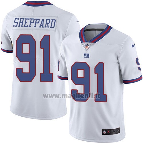 Maglia NFL Legend New York Giants Sheppard Bianco